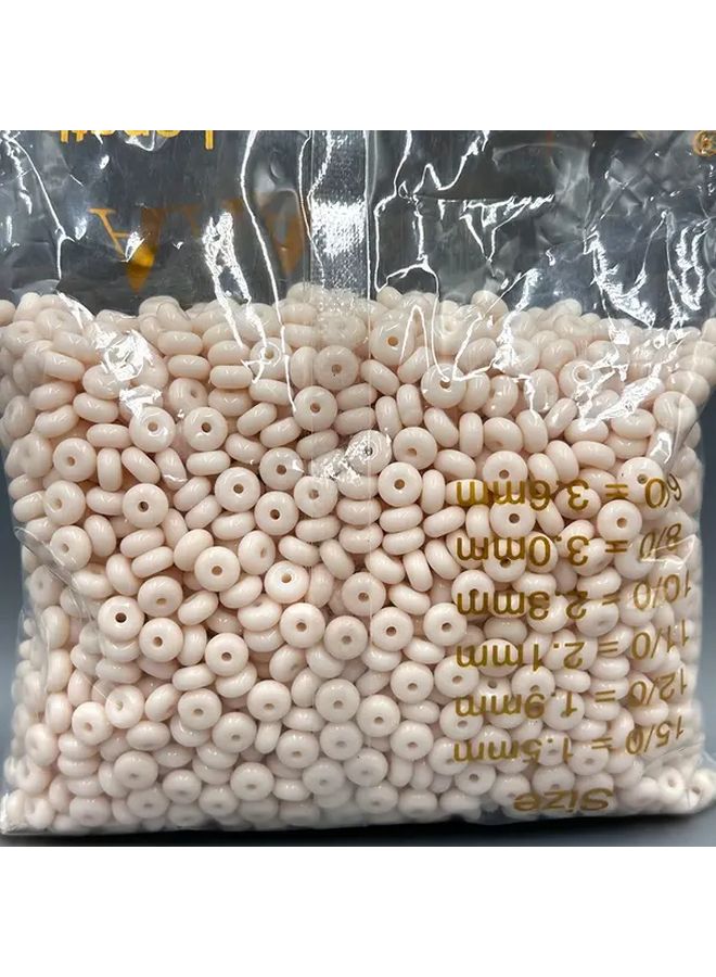 850 قطعة خرز أباكوس 3x6 مم Y011 لون 150 جرام خرز حرفي لصنع الأساور - Image 4